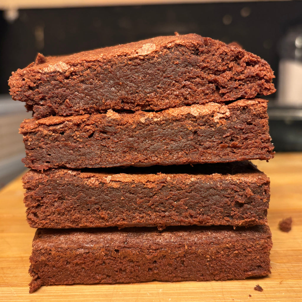 BROWNIE DE CHOCOLATE SIN GLUTEN Y SIN LÁCTEOS 100gr