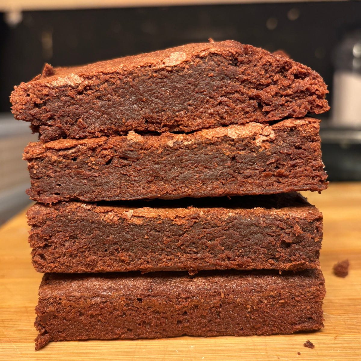 BROWNIE DE CHOCOLATE SIN GLUTEN Y SIN LÁCTEOS 100gr