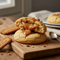 Pack de 3 Cookie estilo Lotus con Corazón Cremoso  100gr ud- Sin Lacteos